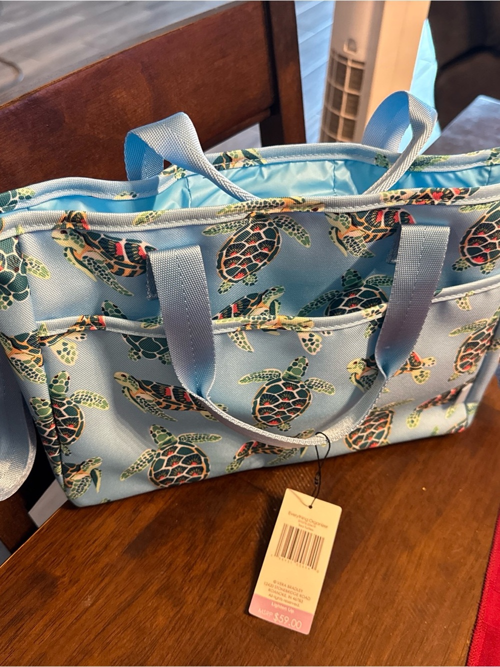 Vera bradley tote organizer